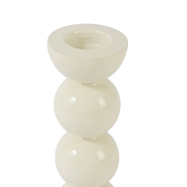 Light & Living Kandelaar NYONS shiny cream