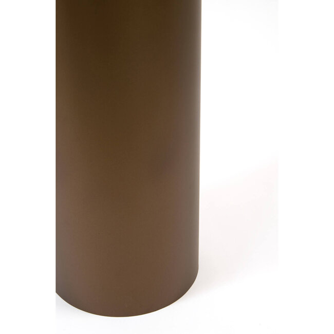 Light & Living Hurricane 25.5 127 cm YON matt brwn-brnz+glass brwn lustre