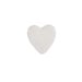 Zusss Spoon Holder heart shape white