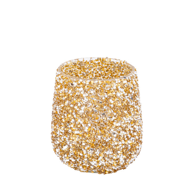 PTMD Ingra Gold glass round stormlight with beads S