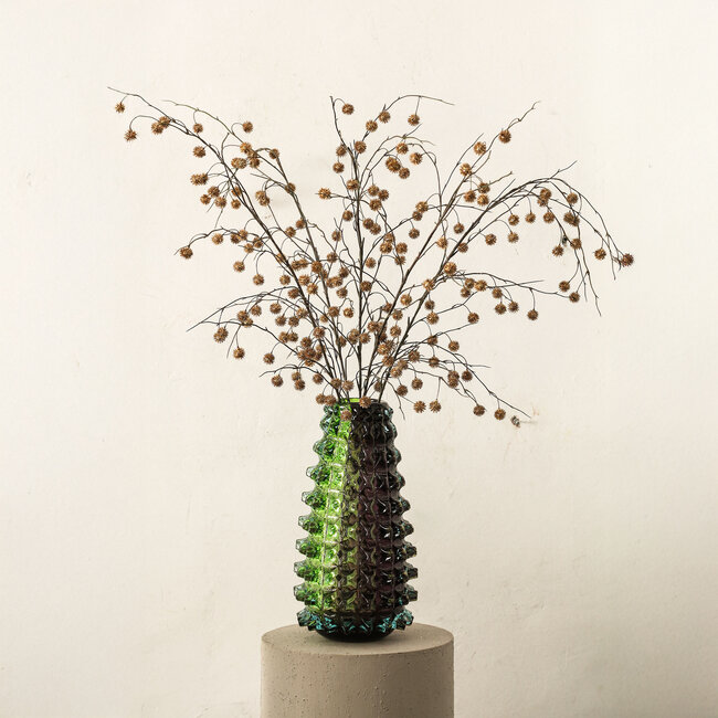 PTMD Metallic Goud Allium Kunsttak met Glitter – XL – 135 cm