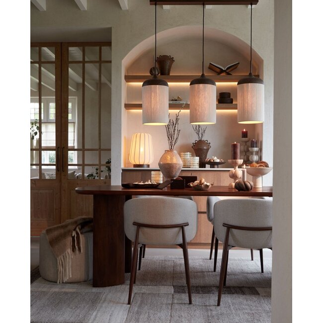 Light & Living Boekenstandaard 36x25x15,5 cm TONOSI hout donker bruin