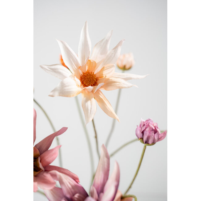Silk-Ka DAHLIA TAK ZALM 90 cm