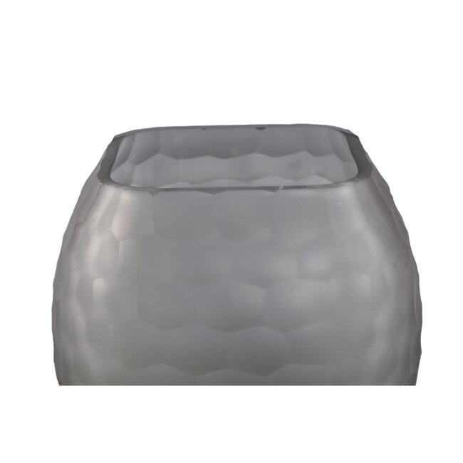 PTMD Amaria Grey glass handcut honeycomb stormlight S