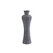 PTMD Marla Dark Grey ceramic vase round small neck S