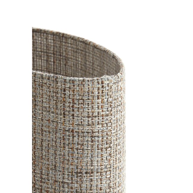 Light & Living Kap ovaal recht smal 30-15-25 cm OKAVI licht bruin
