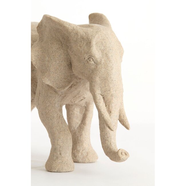 Light & Living Ornament 38,5x15x24 cm ELEPHANT zand