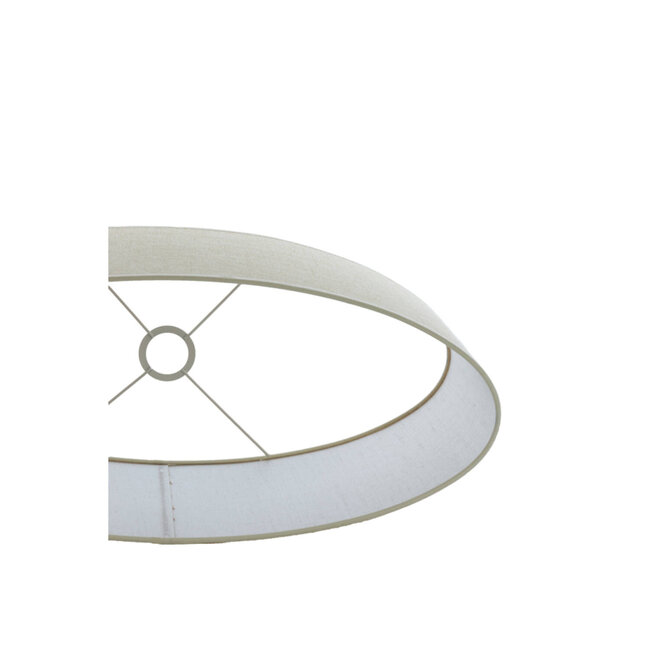 Light & Living Kap ovaal recht smal 38-17,5-28 cm SENDAI zand