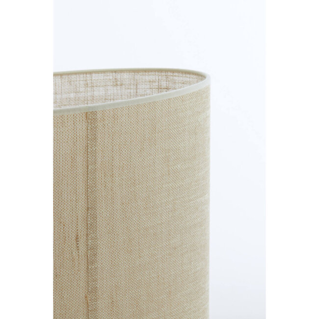 Light & Living Kap ovaal recht smal 38-17,5-28 cm SENDAI zand