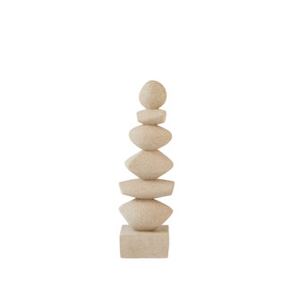 Light & Living Ornament 12x7,5x37 cm MAREVA zand Light & Living Ornament 12x7,5x37 cm MAREVA zand