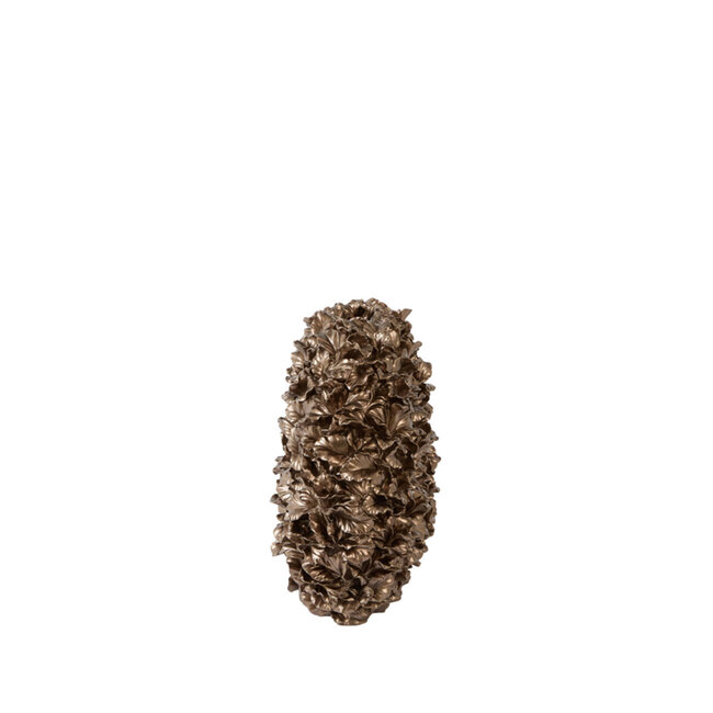 Light & Living Vaas deco 46x22x36,5 cm VELINA bruin-brons