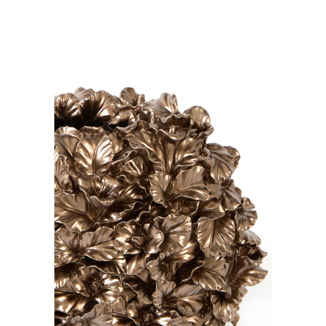 Light & Living Vaas deco 46x22x36,5 cm VELINA bruin-brons