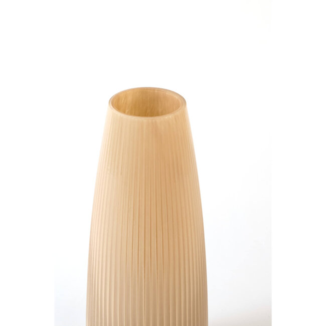 Light & Living Vaas Ø15x39,5 cm FARENZO glas perzik
