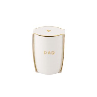 Zusss Koffiemok dad wit goud Zusss Koffiemok dad wit goud