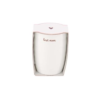Zusss Koffiemok Best Mom wit donker rood Zusss Koffiemok Best Mom wit donker rood