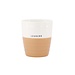Zusss Koffiemok Leukerd wit/camel