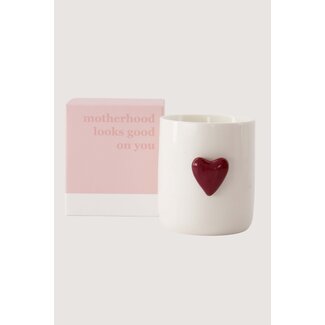 Zusss Geurkaars keramiek hart in doosje motherhood Zusss Geurkaars keramiek hart in doosje motherhood