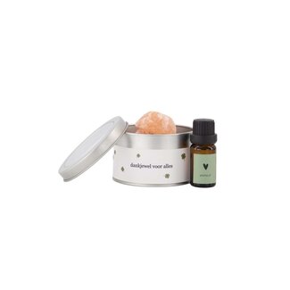 Zusss Diffuser in blikje dankjewel voor alles Zusss Diffuser in blikje dankjewel voor alles