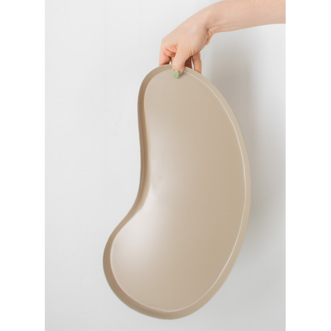 Metalen dienblad kidney sand