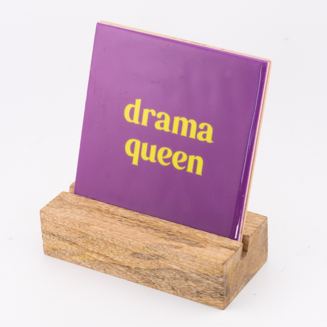 Tegeltje dramaqueen