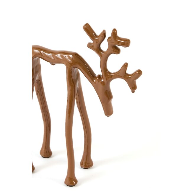 Light & Living Ornament 15x6x20 cm DEER glans karamel
