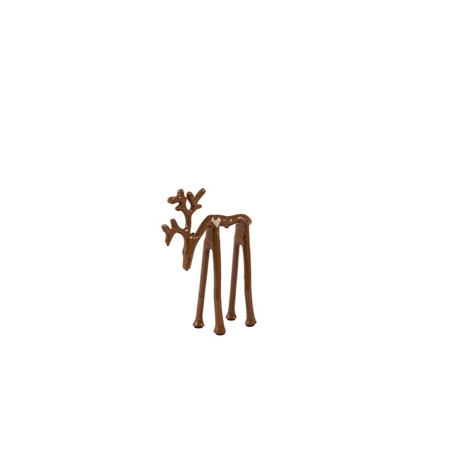 Light & Living Ornament 15x6x20 cm DEER glans karamel