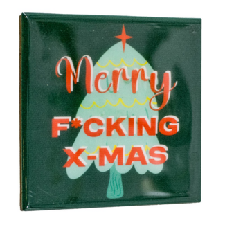 Tegeltje merry f*cking christmas