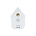 Present Time Sound Box Modern Cuckoo White