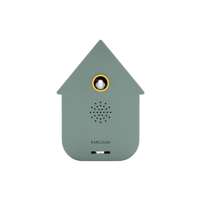 Present Time Sound box Modern Cuckoo jungle green