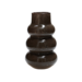 Vase the World Vaas Lomami Elite dark brown Ø18 x H30 cm