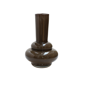 Vase the World Vaas Bolombo Elite dark brown Ø20 x H36 cm Vase the World Vaas Bolombo Elite dark brown Ø20 x H36 cm