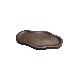 Vase the World Dienblad Bauru S walnut L44 x B25 x H2 cm Vase the World Dienblad Bauru S walnut L44 x B25 x H2 cm