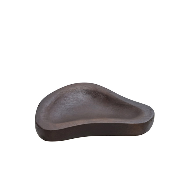 Vase the World Dienblad Foster XS walnut Ø14 x H10 cm