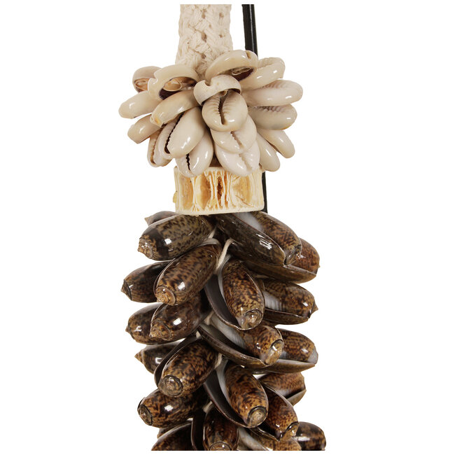 Pole to Pole Schelpenketting op voet 26x10x59 cm