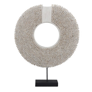 Pole to Pole Schelpenketting op voet 30x10x41 cm Pole to Pole Schelpenketting op voet 30x10x41 cm