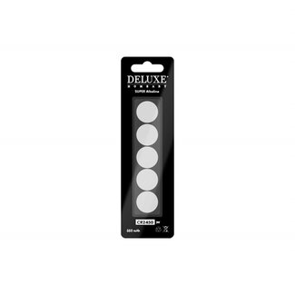 Deluxe Homeart CR2450 - Batterijen - 5 stuks Deluxe Homeart CR2450 - Batterijen - 5 stuks
