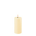 Deluxe Homeart Cream Real Flame LED Candle Ø5 x10cm