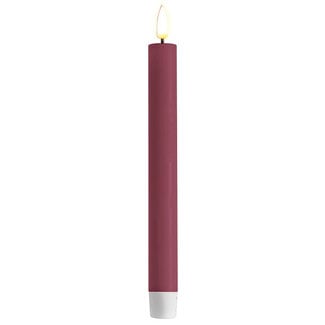 Deluxe Homeart Magenta LED Dinner Candle 2 stuks Ø9.2,2 x 24 cm Deluxe Homeart Magenta LED Dinner Candle 2 stuks Ø9.2,2 x 24 cm