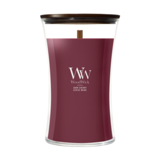 Woodwick Dark Cherry Large Candle WoodWick© 130h. Woodwick Dark Cherry Large Candle WoodWick© 130h.