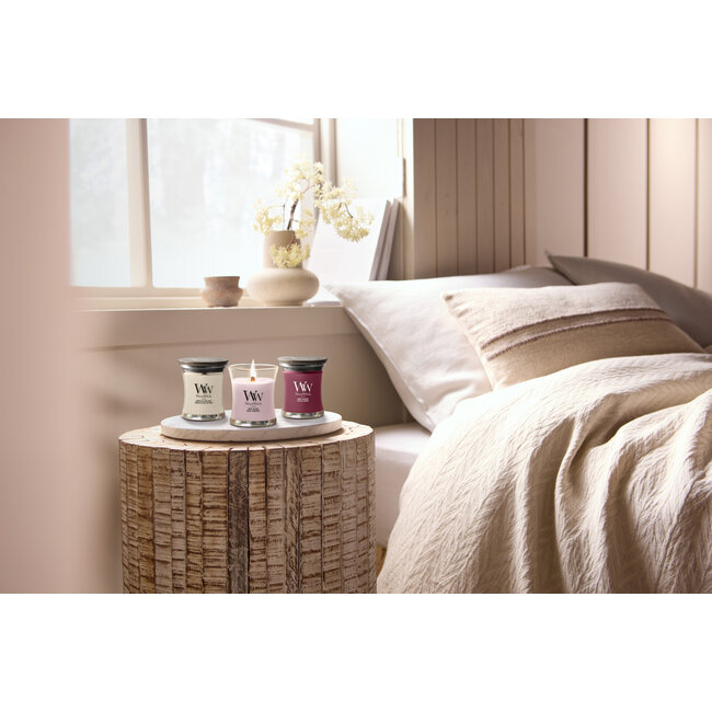 Woodwick Dark Cherry Medium Candle WoodWick© 60h.