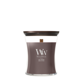Woodwick Iris Woods Medium Candle WoodWick© 60h. Woodwick Iris Woods Medium Candle WoodWick© 60h.