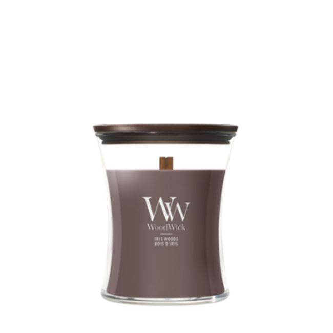 Woodwick Iris Woods Medium Candle WoodWick© 60h.