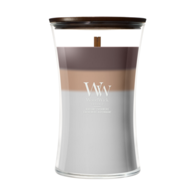 Woodwick Trilogy Radiant Cashmere Large Candle WoodWick© 130h.