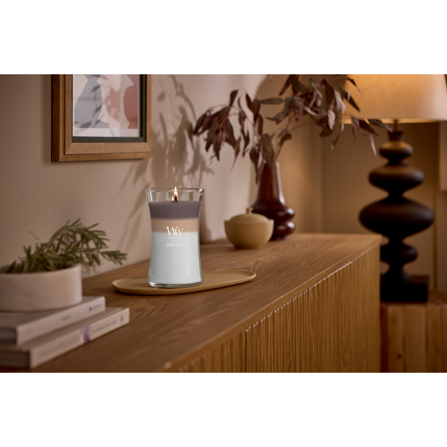Woodwick Trilogy Radiant Cashmere Large Candle WoodWick© 130h.