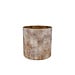Theelicht Ruby Brown Forest 8x8 cm