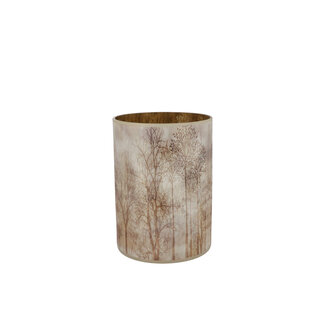 Daan Kromhout Windlicht Ruby Brown Forest 9x10 cm Daan Kromhout Windlicht Ruby Brown Forest 9x10 cm