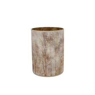 Daan Kromhout Windlicht Ruby Brown Forest 10x13 cm Daan Kromhout Windlicht Ruby Brown Forest 10x13 cm