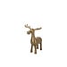 Decoratie Eland Hawley Gold 8x8x9 cm