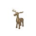 Decoratie Eland Hawley Gold 14,5x13x18 cm