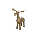Decoratie Eland Hawley Gold 17x17x24 cm